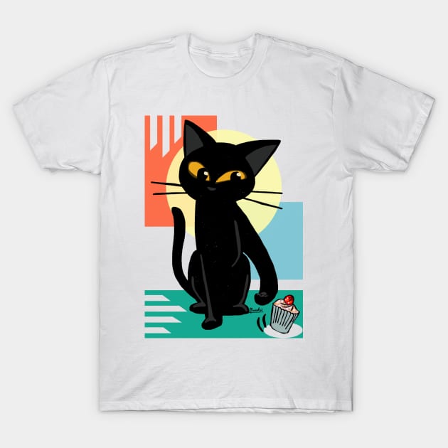 Cupcake T-Shirt by BATKEI